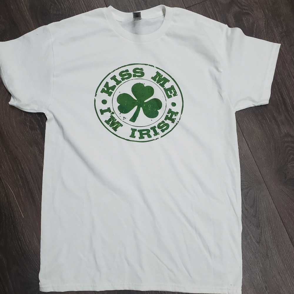 Kiss me I'm Irish tshirt all sizes
